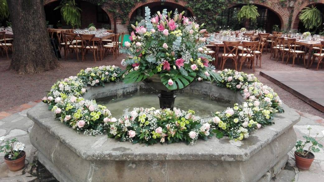 Terrazas para Eventos Decoracion floral